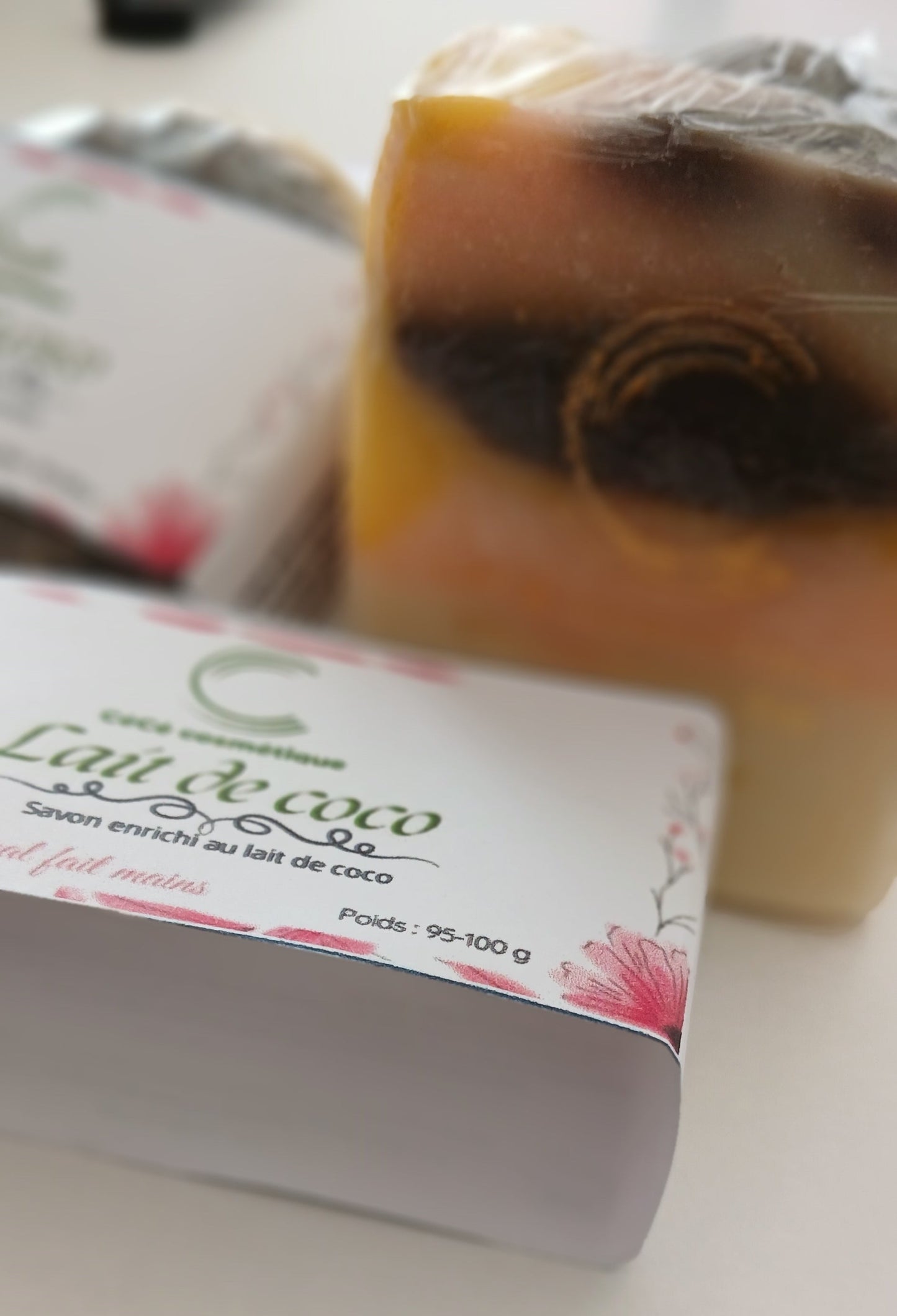 Savon au lait de coco